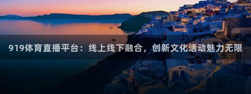 919体育直播平台：线上线下融合，创新文化活动魅力无限